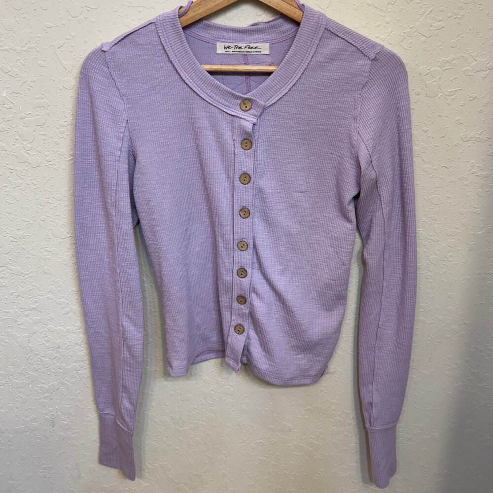 Free People Button Down Henley